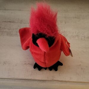 Ty Beanie Baby "Mac The Cardinal" Red Plush Toy